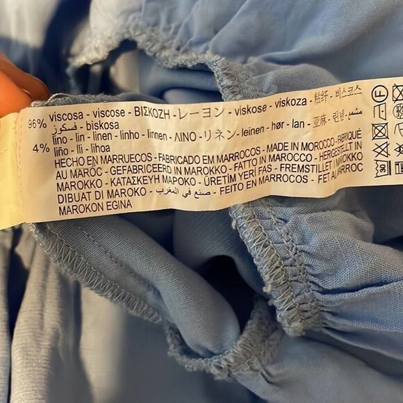 Zara collared ruffle midi dress - Picture 5 of 9